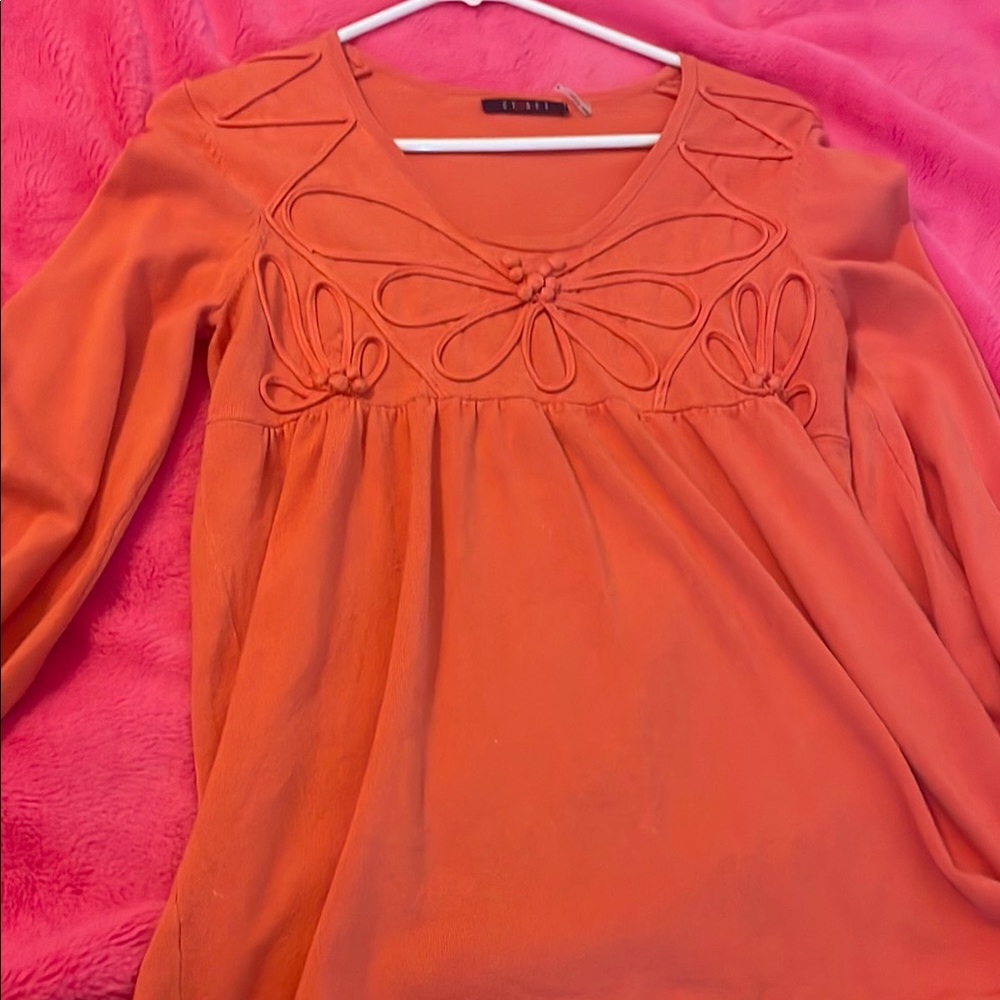 Orange Women's Top